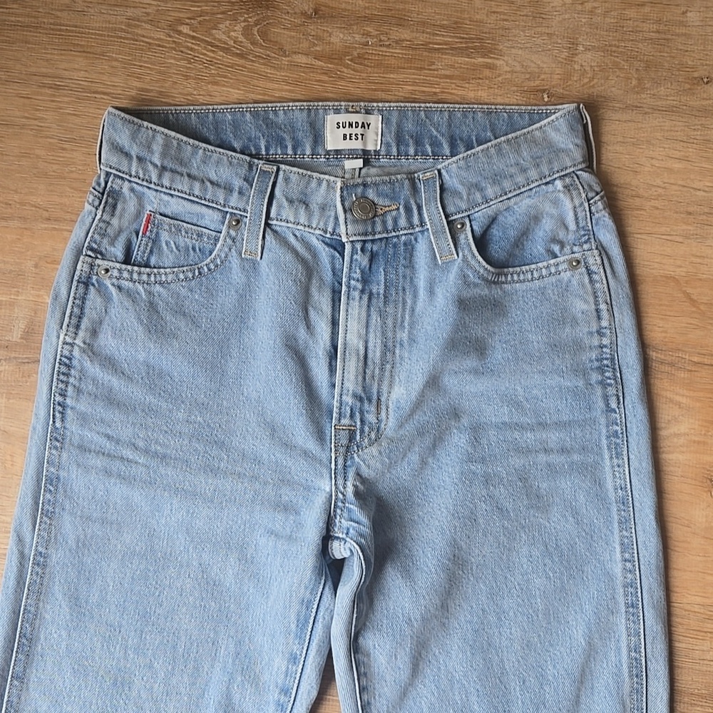 ARITZIA Sunday Best Slim Fit Jeans Sz 00 - Picture 2 of 10